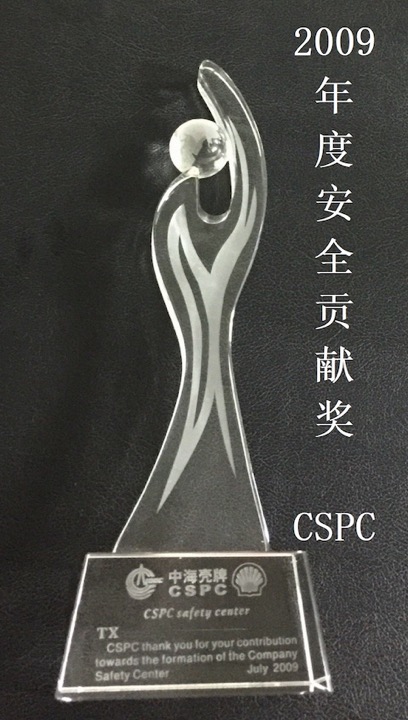 2009年度CSPC安全贡献奖.JPG